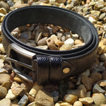 Classic Black Leather Belt