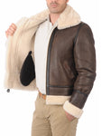 Fur Lined Leather Jacket