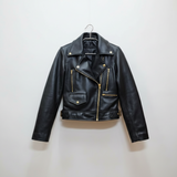 Women Black Leather Jacket