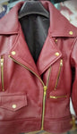 Leather Jacket Women Vintage