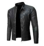 black leather jacket for men's