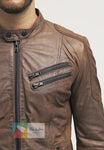 race jacket leather